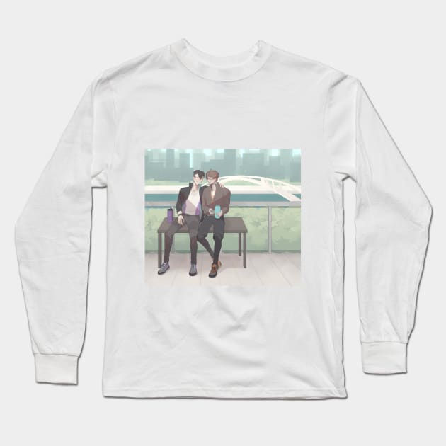 Shiro & Adam Long Sleeve T-Shirt by limesicle